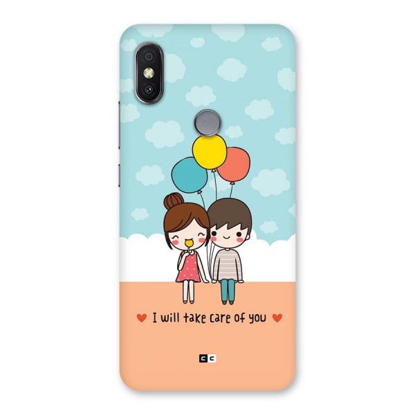 Promise To Care Back Case for Redmi Y2