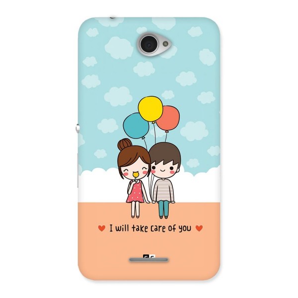 Promise To Care Back Case for Xperia E4