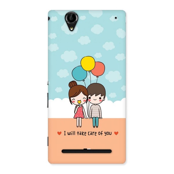 Promise To Care Back Case for Xperia T2