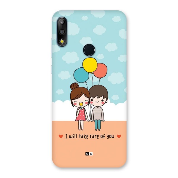 Promise To Care Back Case for Zenfone Max Pro M2