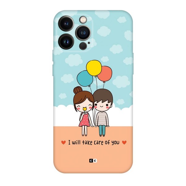 Promise To Care Back Case for iPhone 13 Pro Max