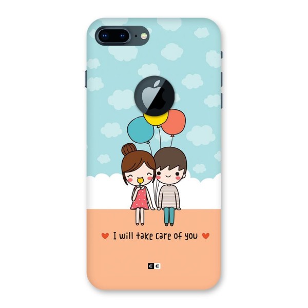 Promise To Care Back Case for iPhone 7 Plus Logo Cut