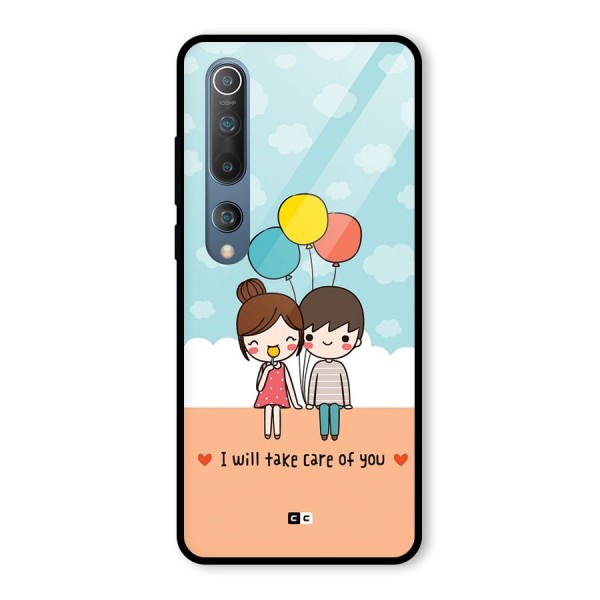 Promise To Care Glass Back Case for Mi 10