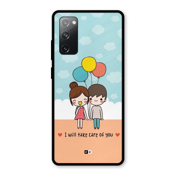 Promise To Care Metal Back Case for Galaxy S20 FE 5G