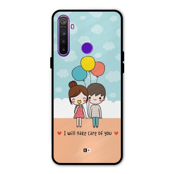 Promise To Care Metal Back Case for Realme 5