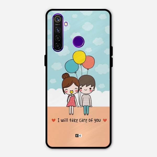 Promise To Care Metal Back Case for Realme 5 Pro