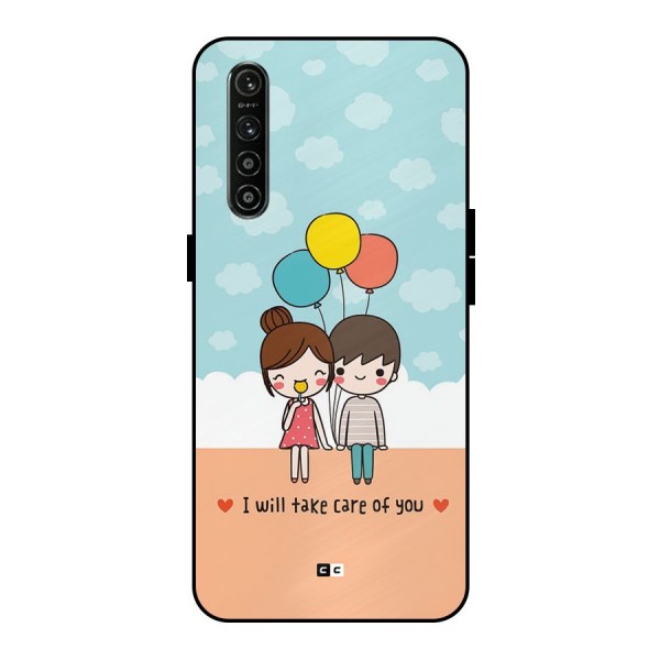 Promise To Care Metal Back Case for Realme XT