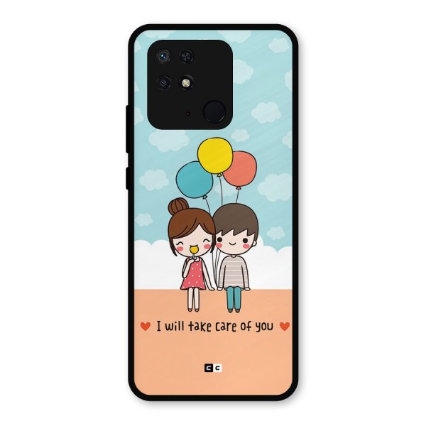 Promise To Care Metal Back Case for Redmi 10 Power