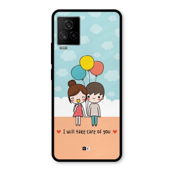 Promise To Care Metal Back Case for iQOO 7 Legend 5G