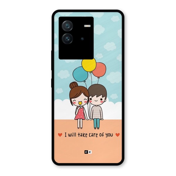 Promise To Care Metal Back Case for iQOO Neo 6 5G