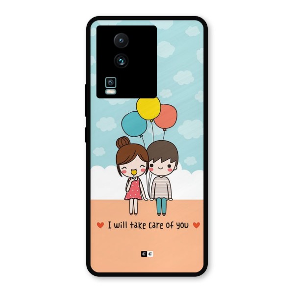 Promise To Care Metal Back Case for iQOO Neo 7