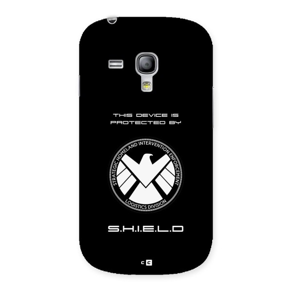 Protected Device Back Case for Galaxy S3 Mini