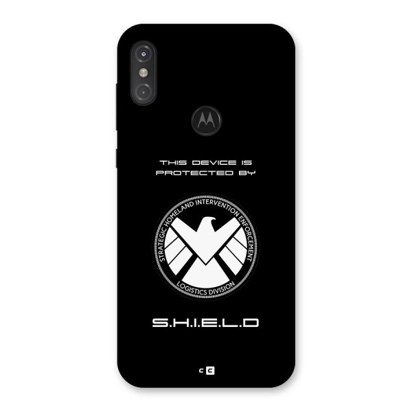 Protected Device Back Case for Motorola One Power
