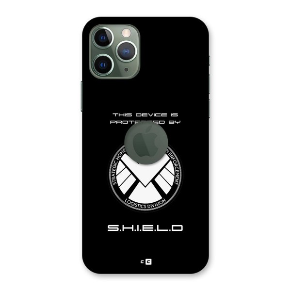 Protected Device Back Case for iPhone 11 Pro Logo Cut
