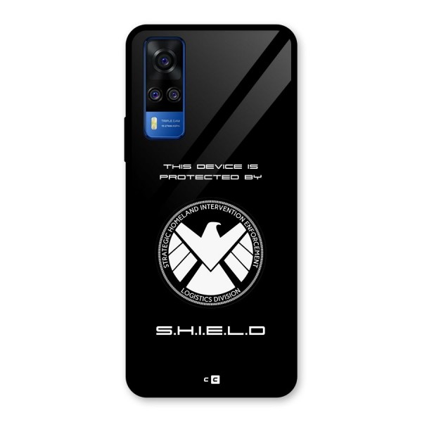 Protected Device Glass Back Case for Vivo Y51