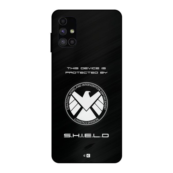 Protected Device Metal Back Case for Galaxy M51