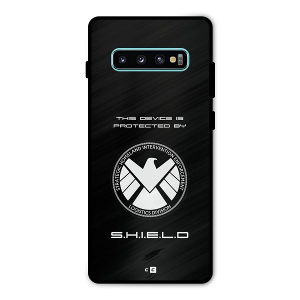 Protected Device Metal Back Case for Galaxy S10 Plus