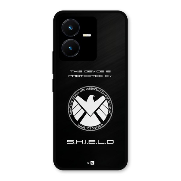 Protected Device Metal Back Case for Vivo Y22