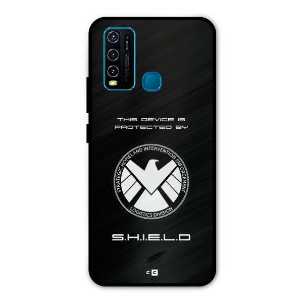Protected Device Metal Back Case for Vivo Y50