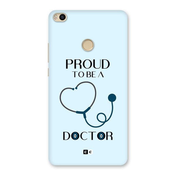 Proud 2B Doctor Back Case for Mi Max 2