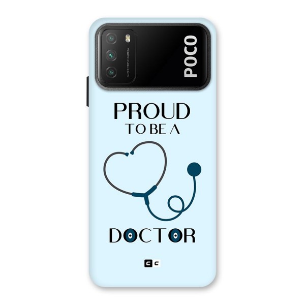 Proud 2B Doctor Back Case for Poco M3
