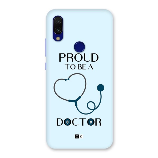 Proud 2B Doctor Back Case for Redmi 7