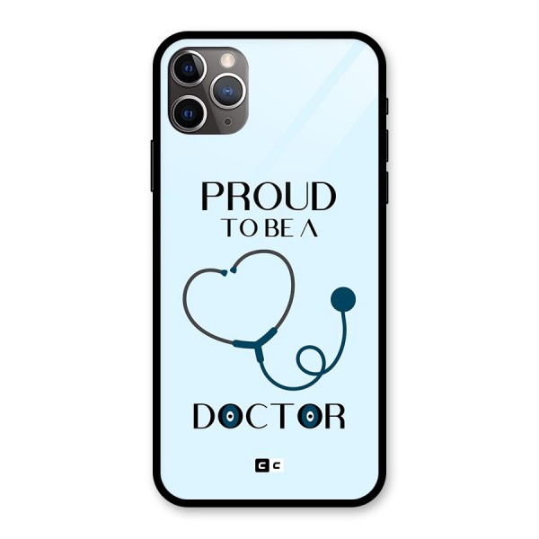 Proud 2B Doctor Glass Back Case for iPhone 11 Pro Max