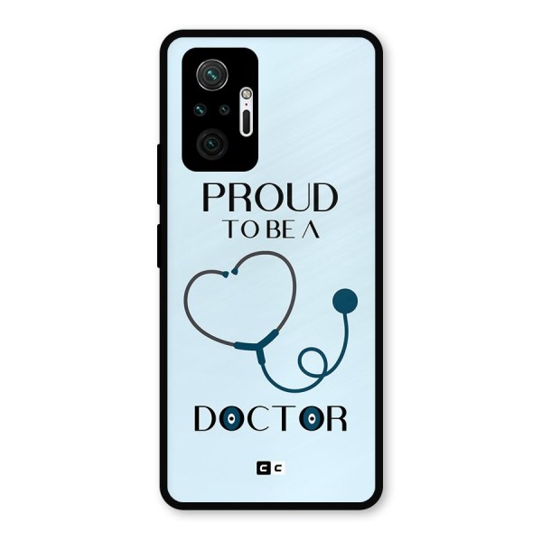 Proud 2B Doctor Metal Back Case for Redmi Note 10 Pro Max