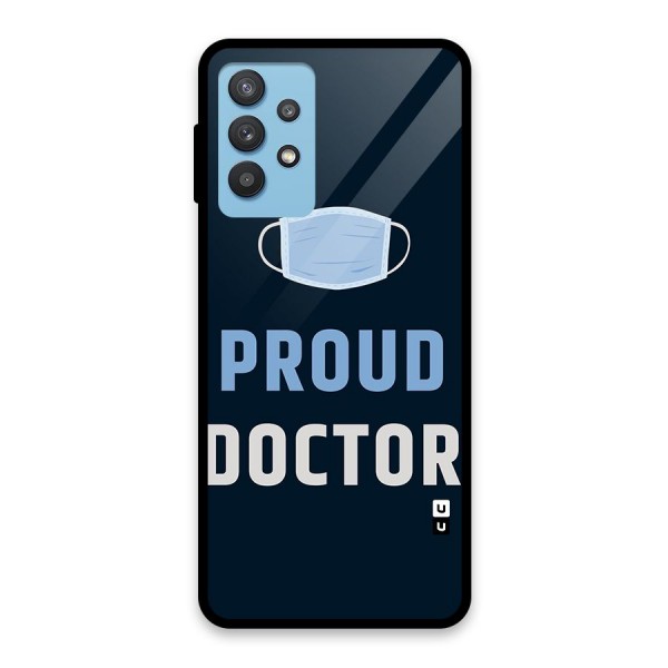 Proud Doctor Glass Back Case for Galaxy M32 5G