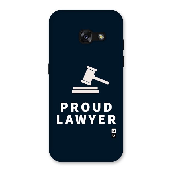 Proud Lawyer Back Case for Galaxy A3 (2017)