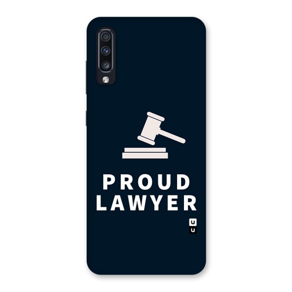 Proud Lawyer Back Case for Galaxy A70s