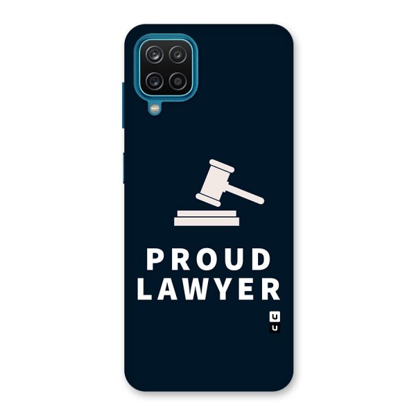 Proud Lawyer Back Case for Galaxy F12