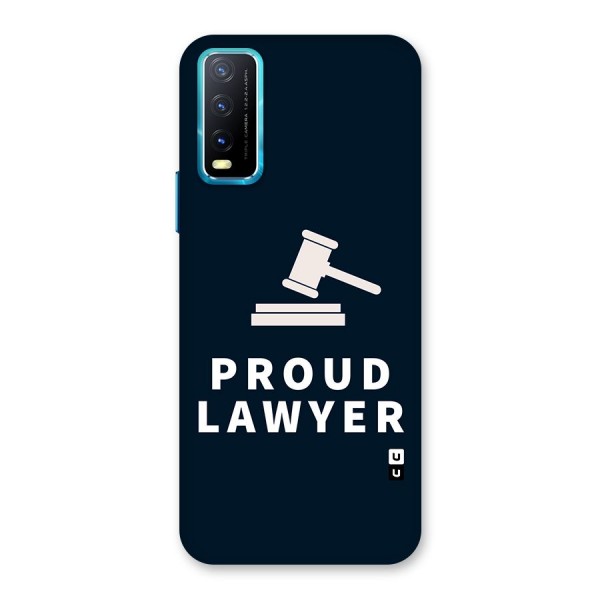 Proud Lawyer Back Case for Vivo Y20A