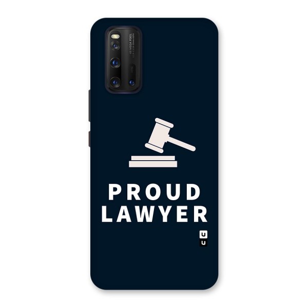 Proud Lawyer Glass Back Case for Vivo iQOO 3