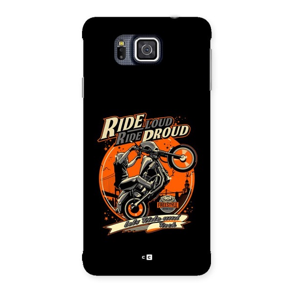 Proud Rider Back Case for Galaxy Alpha