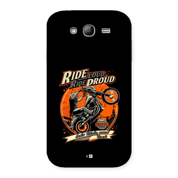 Proud Rider Back Case for Galaxy Grand