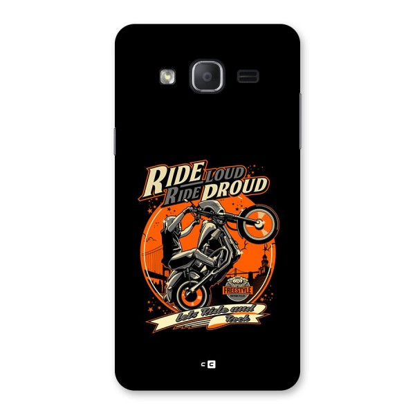 Proud Rider Back Case for Galaxy On7 Pro
