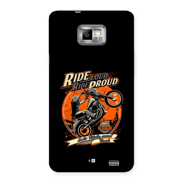 Proud Rider Back Case for Galaxy S2