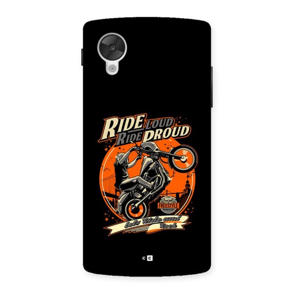 Proud Rider Back Case for Google Nexus 5