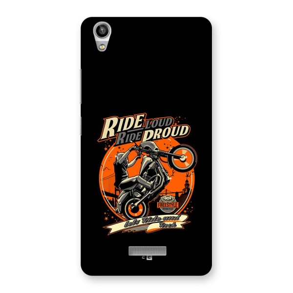 Proud Rider Back Case for Lava Pixel V1
