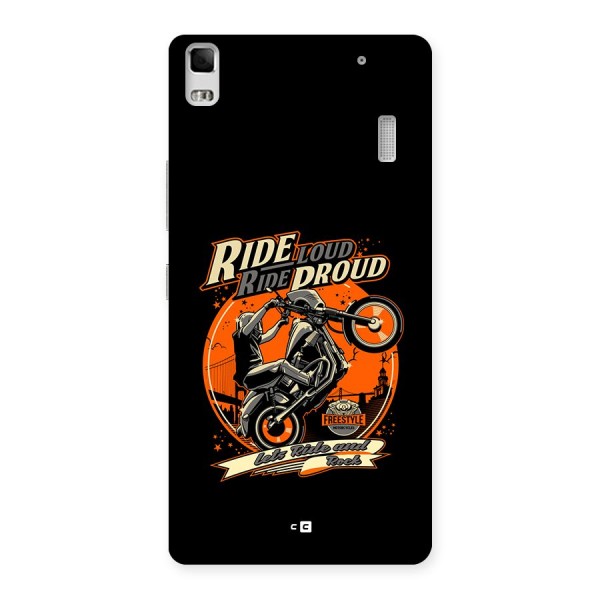 Proud Rider Back Case for Lenovo K3 Note