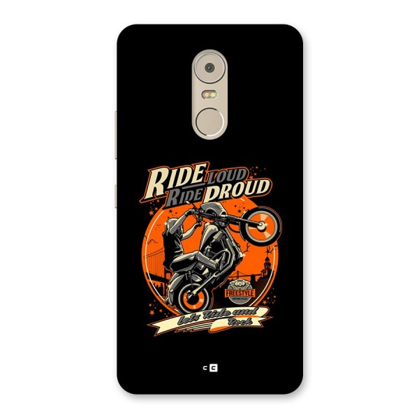 Proud Rider Back Case for Lenovo K6 Note