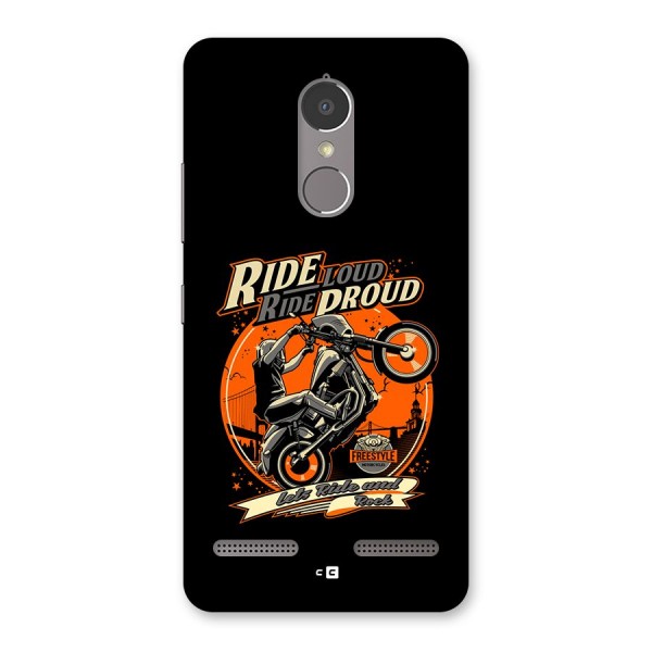 Proud Rider Back Case for Lenovo K6 Power