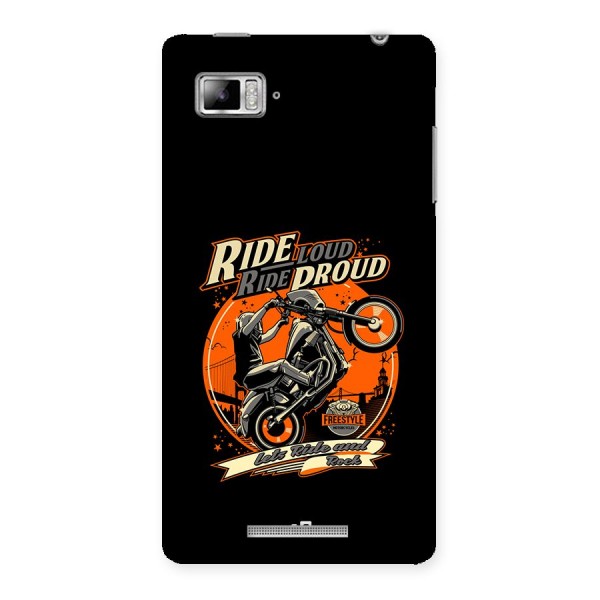 Proud Rider Back Case for Lenovo Vibe Z K910