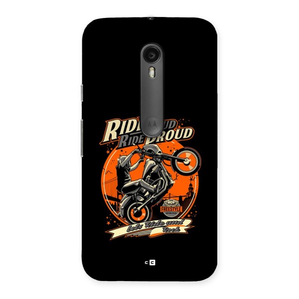 Proud Rider Back Case for Moto G3