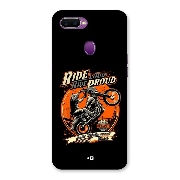 Proud Rider Back Case for Oppo F9