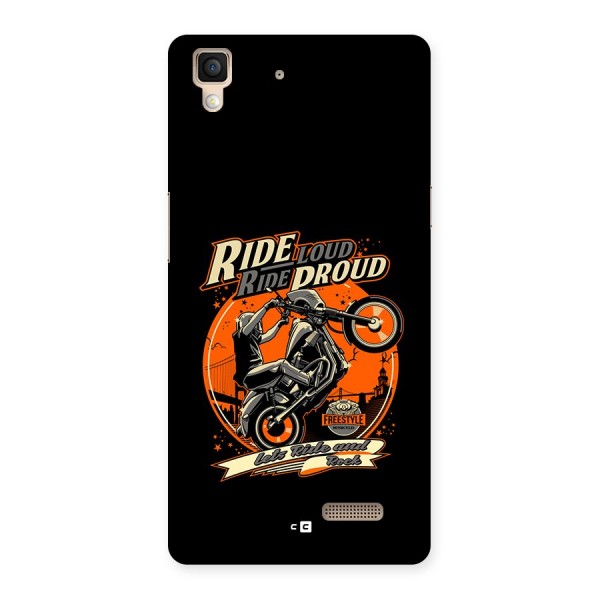 Proud Rider Back Case for Oppo R7