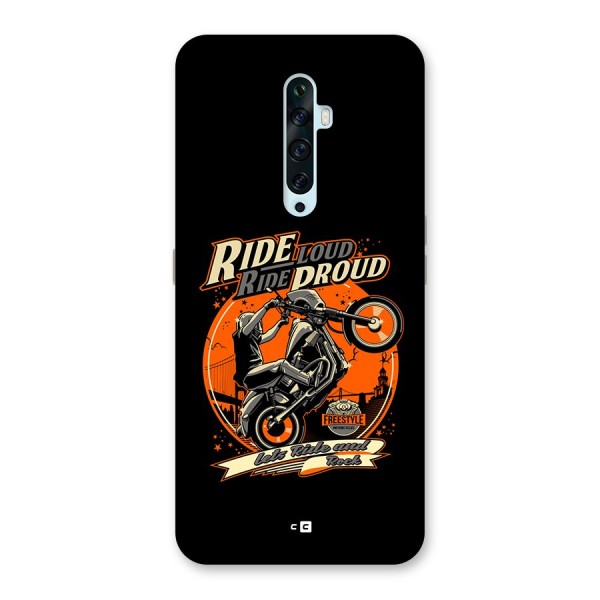 Proud Rider Back Case for Oppo Reno2 F