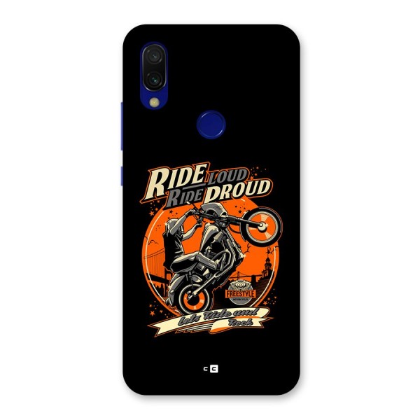 Proud Rider Back Case for Redmi 7