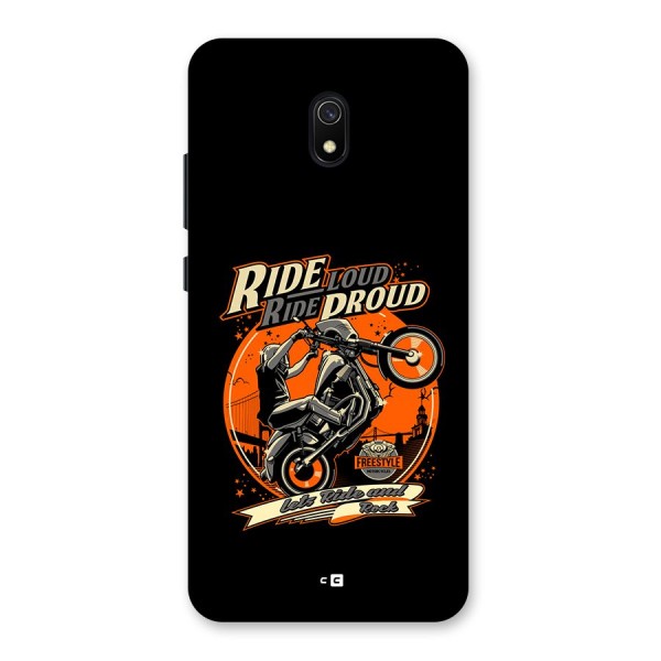 Proud Rider Back Case for Redmi 8A